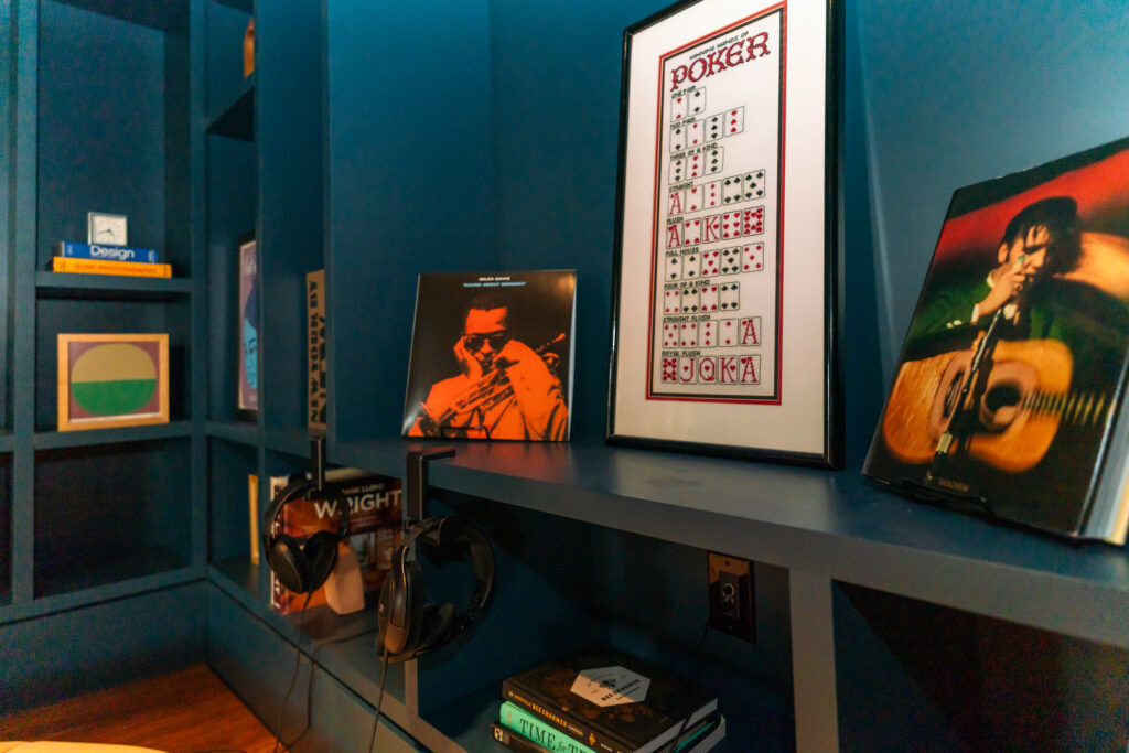 Hearsay lounge interior at the private event