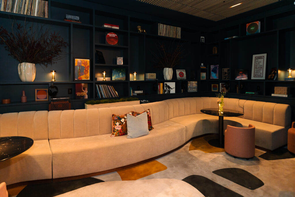 Hearsay private lounge wide view