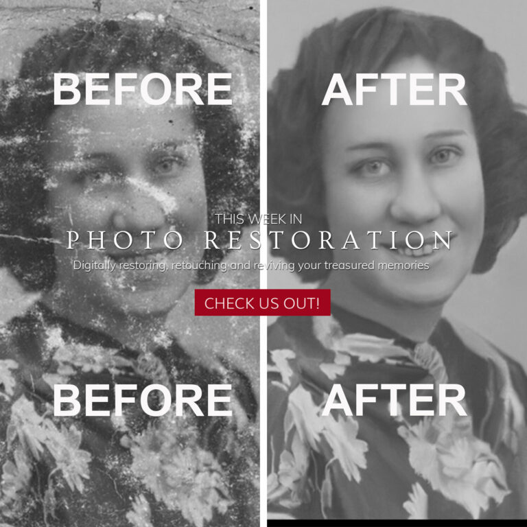 Get Damaged Photos Restored To Look Like New with Photo Restoration