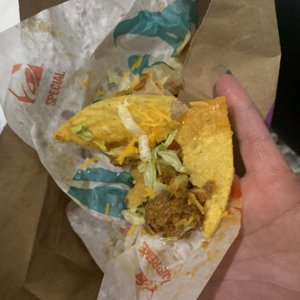 bad photo of a taco