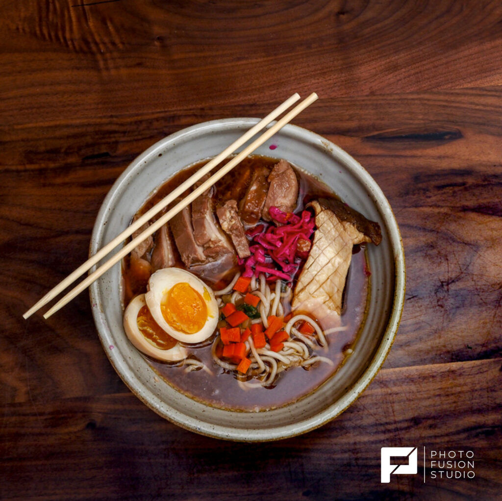 food restaurant photography ramen soup