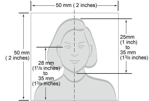 Passport photo size by country reference chart showing dimensions for US UK Canada India China and Schengen countries Passport photo dimensions vary by country — here's the complete 2026 reference